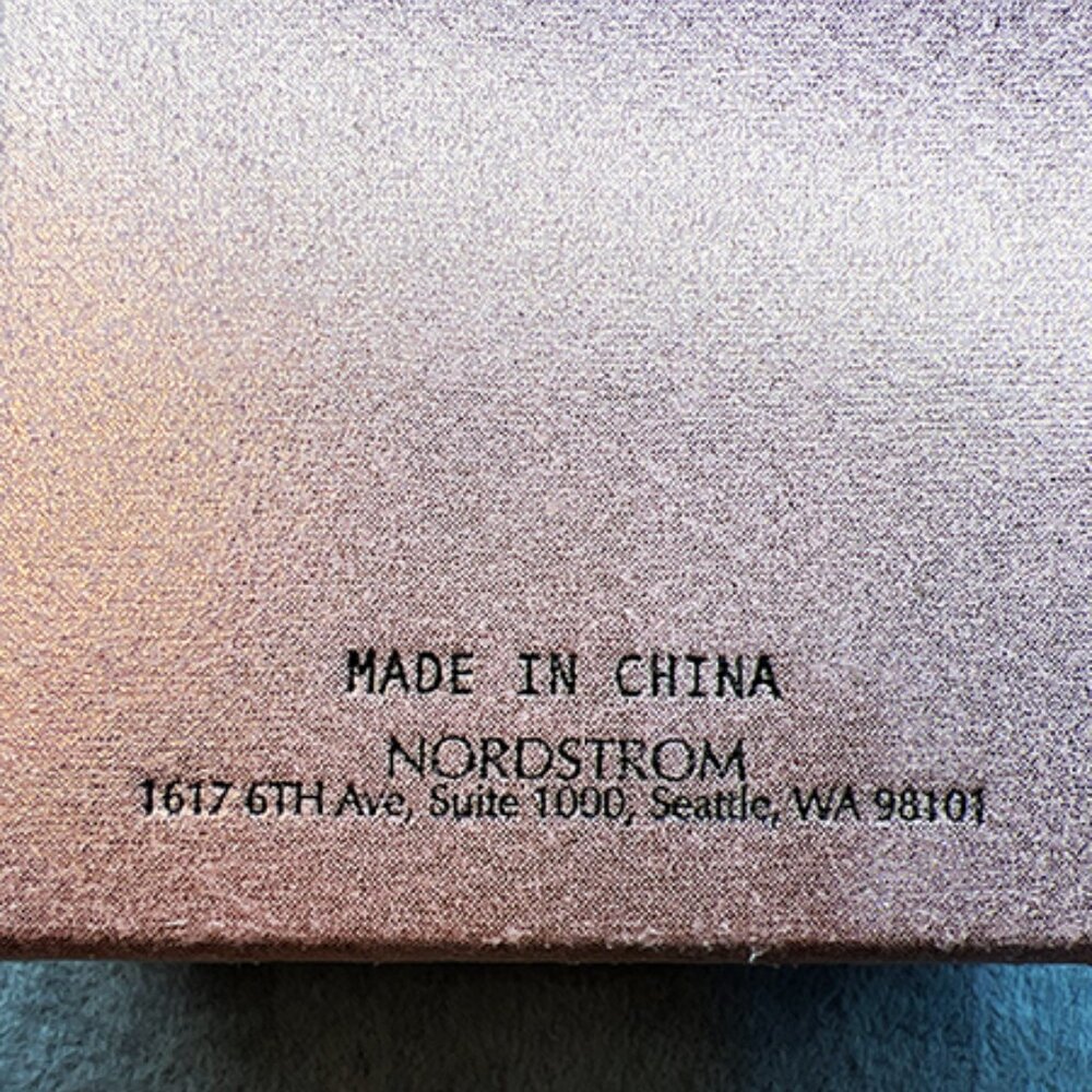 Leith NORDSTROM’S- CZ [ Purple ] Inlay Stone Necklace - Picture 6 of 6